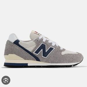 New Balance 996 Grey Day Blue White Made in USA U996TE Running Shoes Men’s 8.5